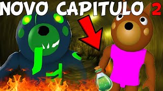 NOVO CAPITULO 2! ENCONTREI A CURA PIGGY NO METRO!! - Roblox Doggy Funeral - NightExtreme