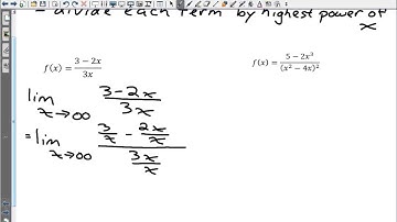 9 10 E Infinite Limits   3 horizontal asymptotes