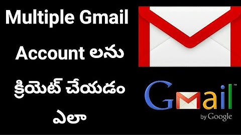 Telugu How To Create Multiple Email Accounts In One Mobile || By Surya Tech In Telugu ||