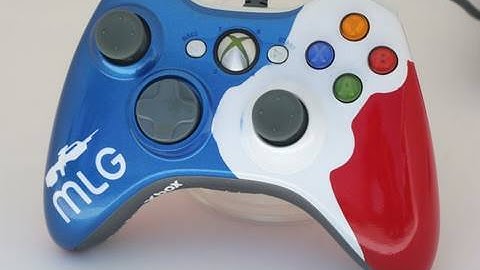 How to Paint a Gamer Controller Part 1 By MyCustomXbox