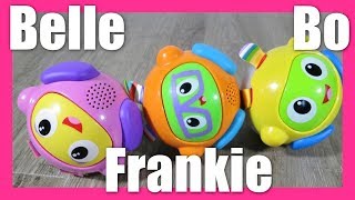 Fisher Price Bright Beats Spin and Crawl Tumble Ball Frankie Beats Beat Bo Beat Belle Toy