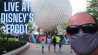 🔴LIVE: AN AFTERNOON AT EPCOT CHECKING OUT ALL THE NEW CHANGES