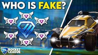 6 Supersonic Legends vs 1 Secret DIAMOND (Odd Man Out Rocket League)