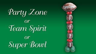 Party Zone, Team Spirit, or Super Bowl Balloon Decoration screenshot 5