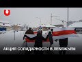 Акция солидарности в Лебяжьем