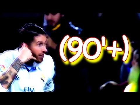 Sergio Ramos - (90+) Minute Goals