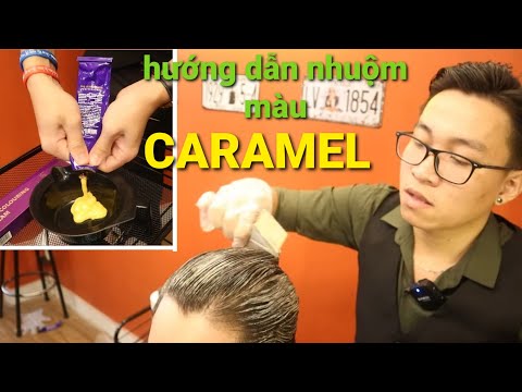 Màu Nâu Caramel - Hướng dẫn nhuộm màu Caramel quá dễ