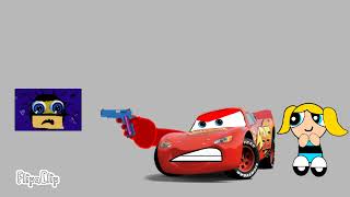 Lightning McQueen shoots baby klasky csupo rescuing bubbles