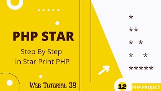 Hollow Triangle Pattern And Not Last row || Step By Step Star Print In PHP #StarPrint #WebTutorial39