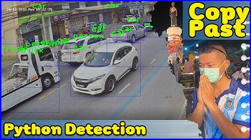 Python Detection + OpenCV ตรวจจับวัตถุใน Video, ภาพนิ่ง, Streaming (ฉบับ Copy+Past)