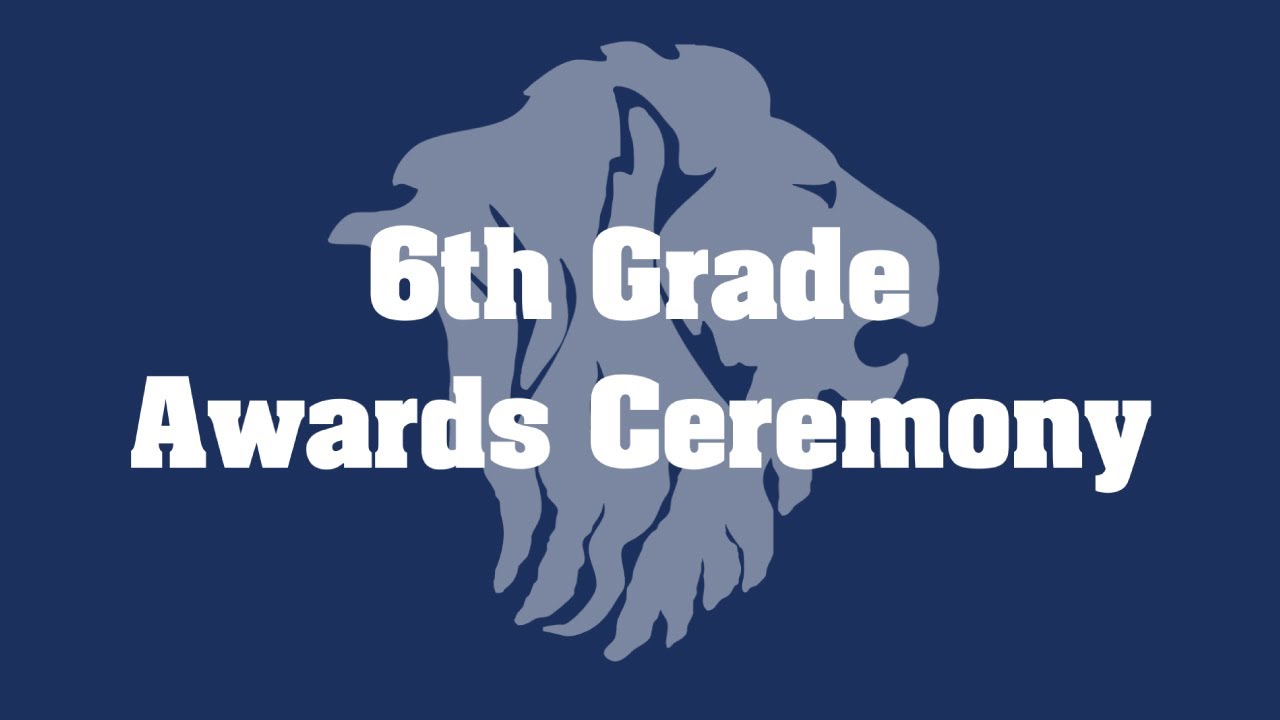 6th Grade Awards Ceremony 2020 - YouTube