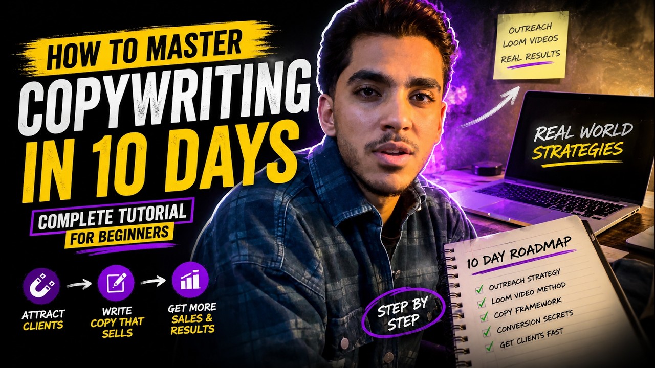 Get Your First Copywriting Client in 10 Days (Free Beginner Course ...