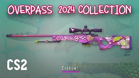 CS2 NEW OVERPASS  2024 COLLECTION SHOWCASE ALL SKINS