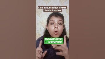 Laten we het hebben over inverse cirkelvormige functies! #Trigonometrie #MathConcepts #StudySmart...