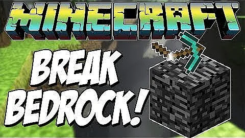 how to break bedrock in minecraft survival mode 1.11.12 pc 100% work