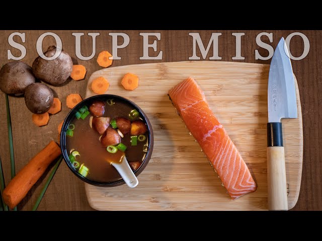 Soupe miso au saumon facile : découvrez les recettes de Cuisine