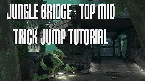 Halo 3 MCC: (Guardian) Jungle Bridge to Top Mid Trick Jump Tutorial - ClearlyMe “1 Minute Tutorials”