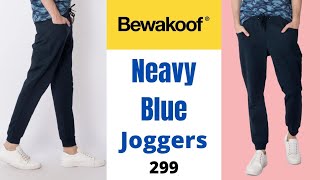 Joggers / blue joggers Unboxing & Review ll from Bewakoof. Com ll KUnboxingNReview