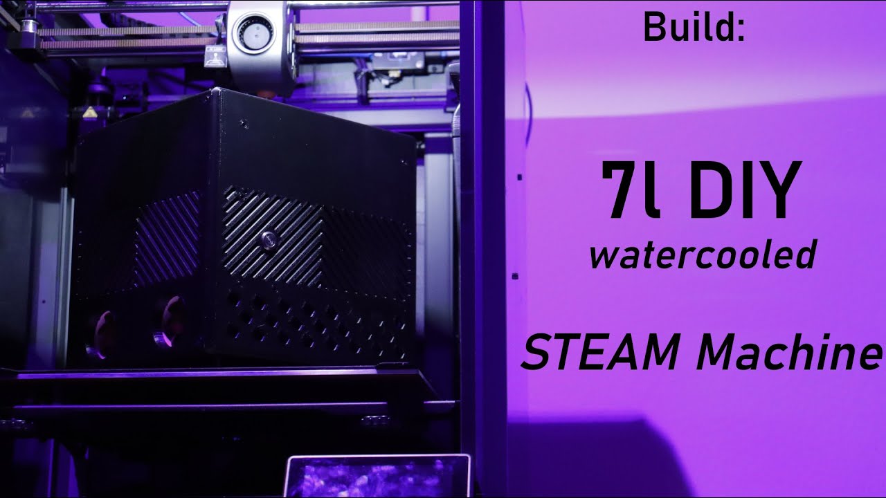 DIY SFF Watercooled Gaming PC/STEAM Machine Build - YouTube