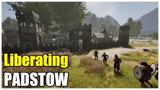 Liberating PADSTOW (again) Day 127+ BELLWRIGHT Stream - A NEW Medieval Survival Game! (#16)