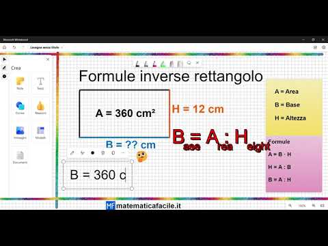 Formule inverse rettangolo - 8th