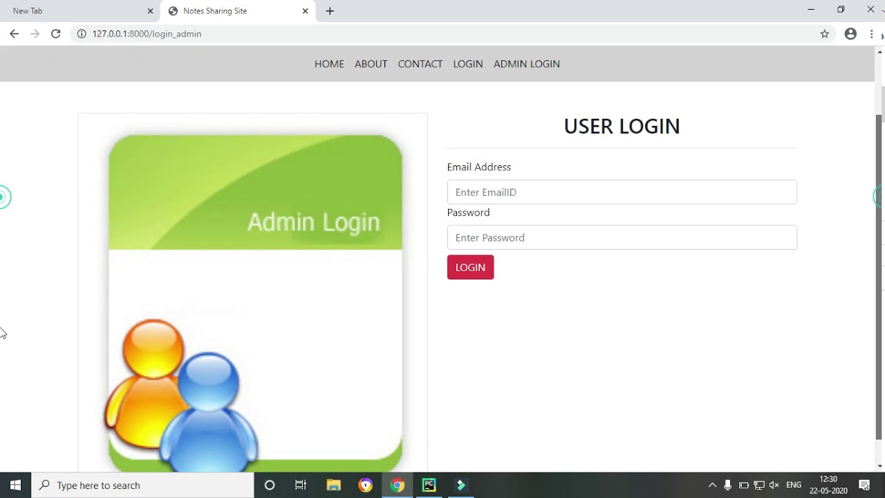 #7 Python Django Project | Notes Sharing Site | Hindi - YouTube