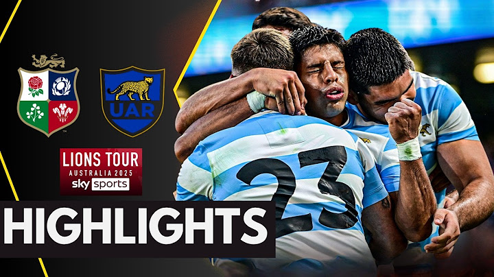 Lions vs Argentina Full Highlights - British & Irish Lions Tour 2025 Highlights