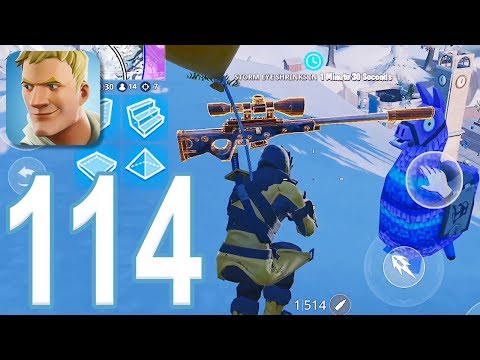 Fortnite Chapter 1 Mobile - Gameplay Walkthrough Part 114 - Solo Win (iOS, Android)