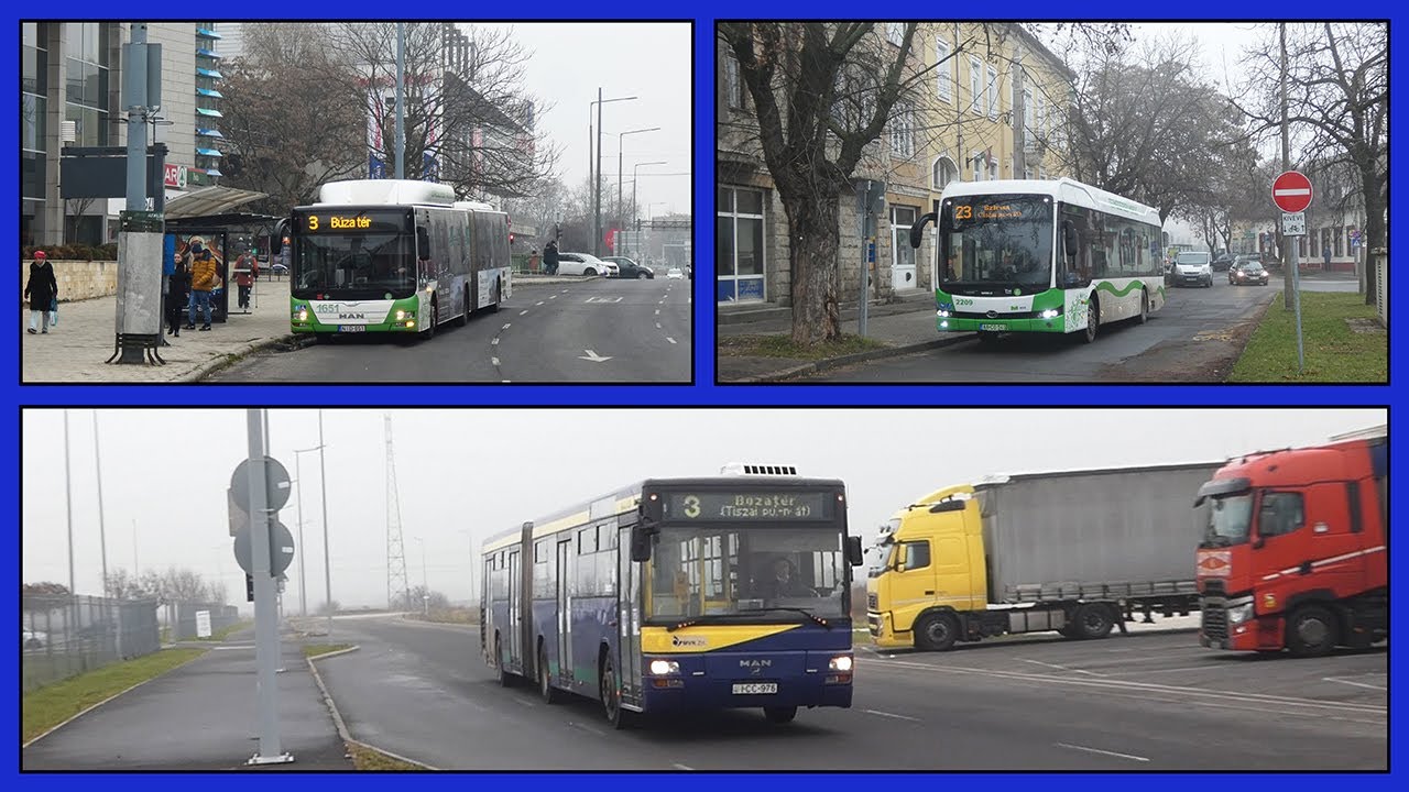 Az MVK vonalhálózat, ami csupán 2 hétig volt érvényben, 2022 decemberében - 23-as és 3-43 átszerelés