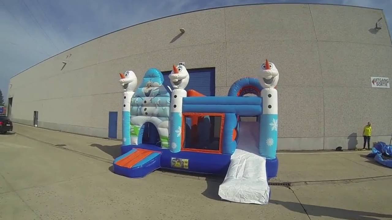 Frozen park XL - Springkastelen Jumperke