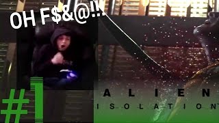 Alien: Isolation - Playthrough #1 | "NEARLY SHAT MYSELF"