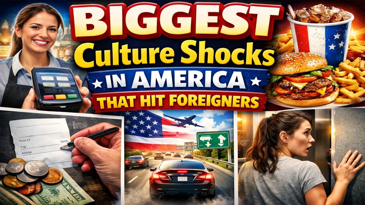 7 BIGGEST Culture Shocks in America That Foreigners Always Mention