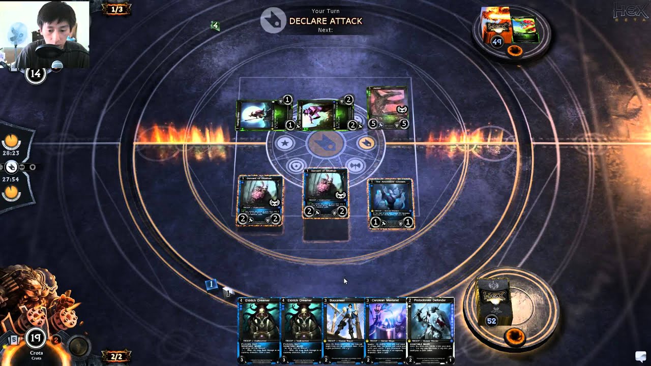 Hex: Shards of Fate: Crota vs Revolution