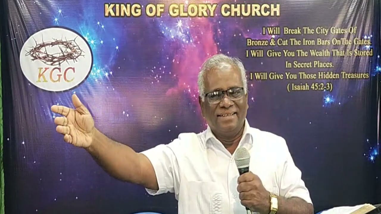 Sunday Service || Rev. S.Bovas || King Of Glory Church India || KGC || KG Church