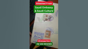 Saudi Embassy & Saudi Culture 12 Mar #attestation #attestationservices