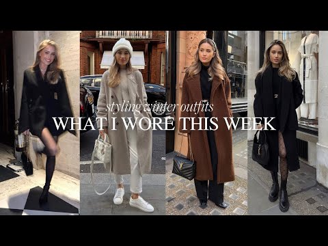 WHAT I WORE THIS WEEK | WINTER OUTFIT IDEAS | Kate Hutchins