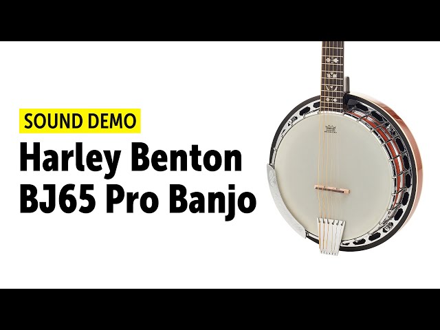 Harley Benton BJ65 Pro Banjo - Sound Demo (no talking)