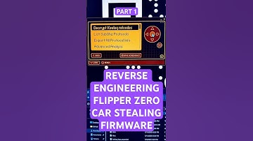 #flipperzero Reverse Engineering the Russian Car Stealing Firmware - Part 1
