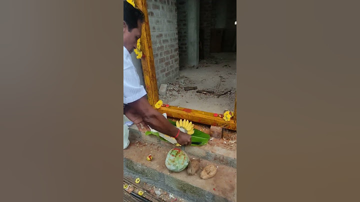 main door vasakal Pooja