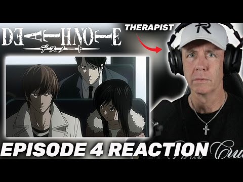 RAYE PENBER! | Therapist REACTS to Death Note Episode 4