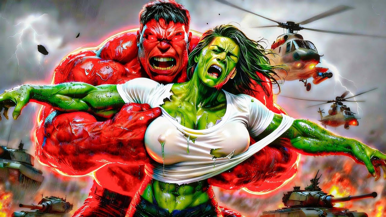 RED HULK vs SHE-HULK EPIC BATTLE! However, HULK'S Unexpected SAVE Changed Everything...