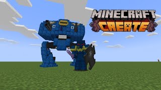 Space marine Dreadnought - Minecraft Create Clockwork