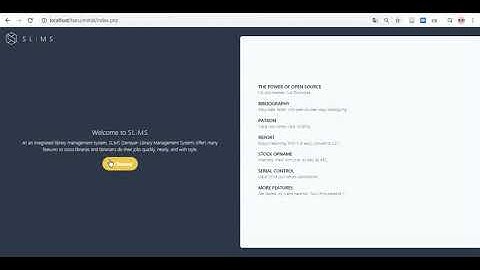 Tutorial Senayan Library Management System (SLiMS) 9 Bulian - Upgrade Ke SLiMS 9 Bulian
