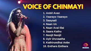 Chinmayi Songs | Voice of Chinmayi | Chinmayi Tamil Songs | Musizia 🎶