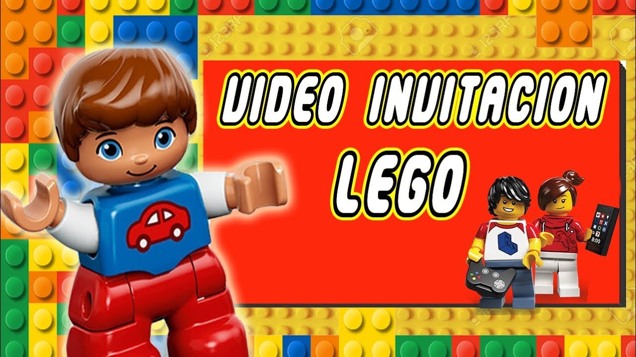 Cuando Provisional fricción LEGO VIDEO INVITACION FELIZ CUMPLEAÑOS - YouTube
