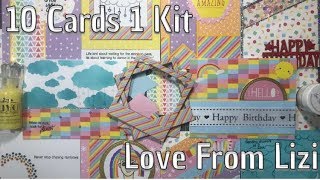 10 Card 1 Kit - Love From Lizi January 19 Card Kit