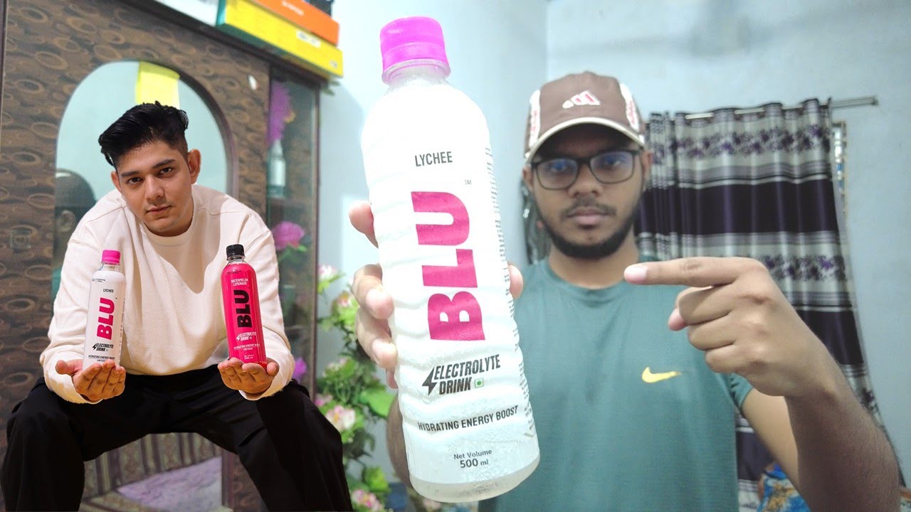 Electrolyte Drink Lychee “BLU”- Rafsan the Chotobhai আসলে কেমন?