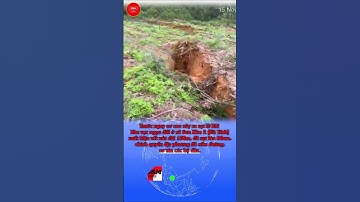 Cấm đường, sơ tán dân khi xuất hiện vết nứt 150m trên đồi ở Hà Tĩnh #shorts #DrmChannel