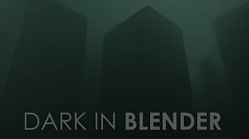 Dark And Foggy Scene with Blender Beginner Tutorial