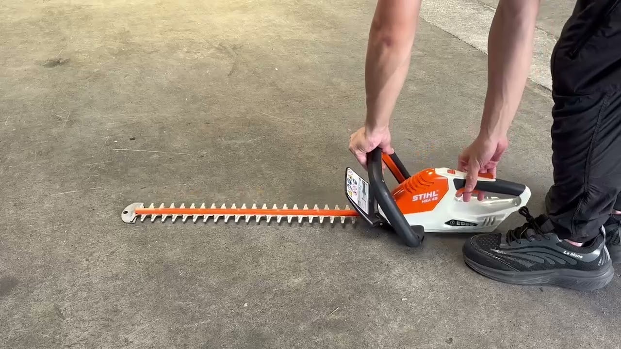 STIHL スチール 充電式ヘッジトリマ HSA45 簡易動作確認【工具一番館東